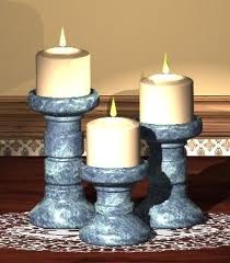 marble candle